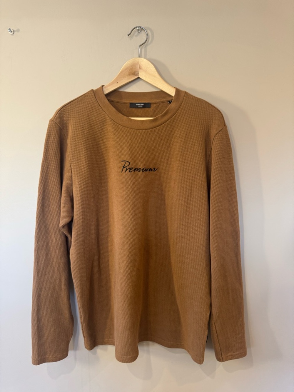 Jack & Jones Premium Crewneck Sweatshirt - Camel